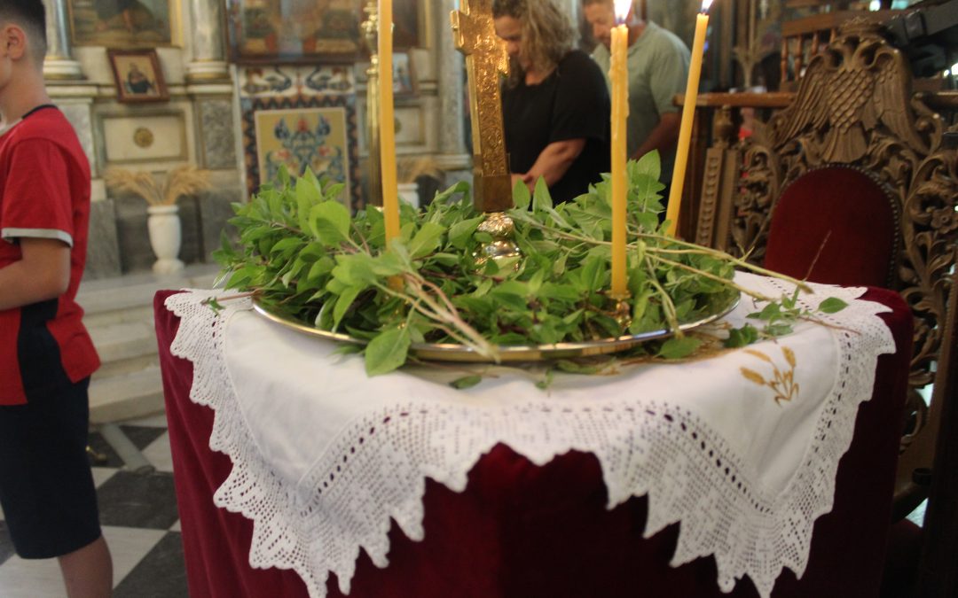 Ύψωση του Τιμίου Σταυρού στην Τρυπητή