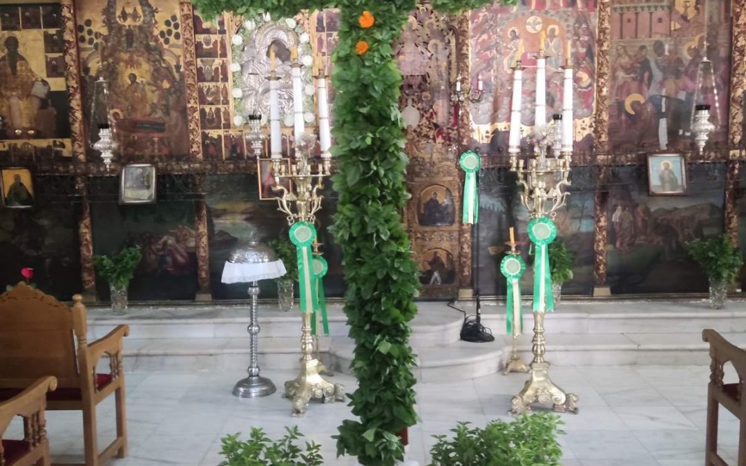 Η Ύψωση του Τιμίου Σταυρού στον Αδάμαντα