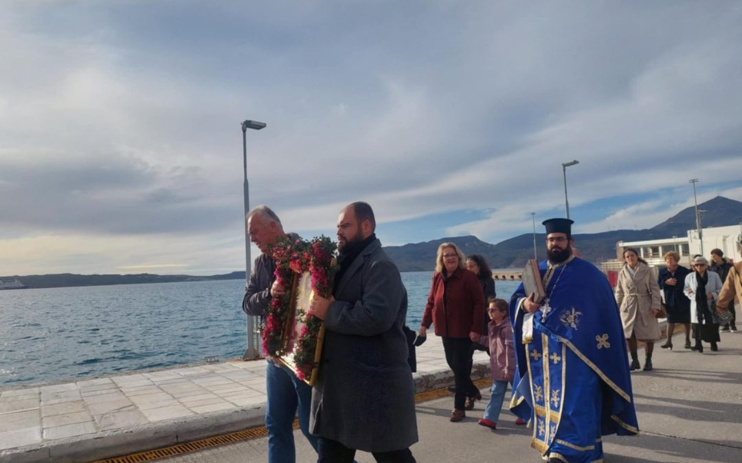 Εορτασμός του Αγίου Νικολάου στην Αγία Τριάδα Αδάμαντα
